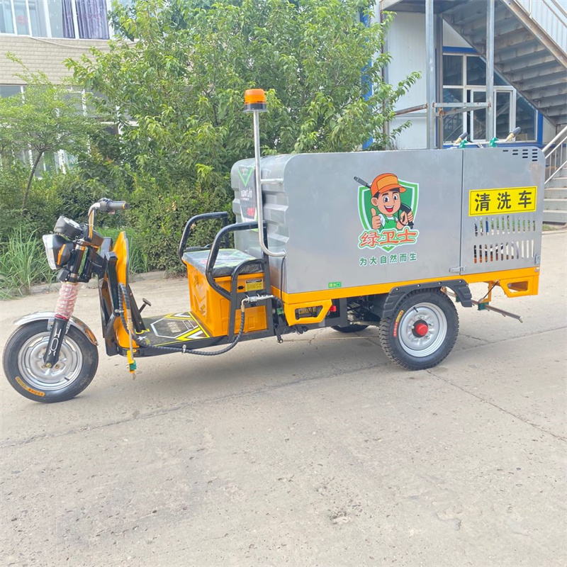 天津电动高压冲洗车CX700A（不锈钢箱体）